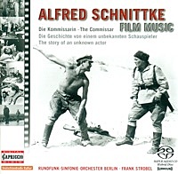 Thumbnail for the Frank Strobel - Schnittke, A.: Film Music, Vol. 1 link, provided by host site
