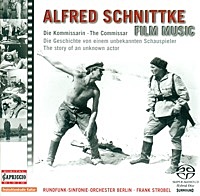 Thumbnail for the Frank Strobel - Schnittke: Film Music Edition, Vol. 1 - Die Geschichte Eines Unbekannten Schauspielers & Die Kommissarin link, provided by host site