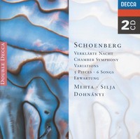 Thumbnail for the Arnold Schoenberg - Schoenberg: 5 Pieces for Orchestra/Chamber Symphony etc. (2 CDs) link, provided by host site