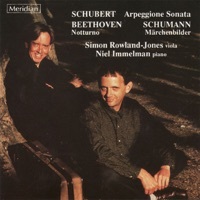 Thumbnail for the Simon Rowland-Jones - Schubert: Arpeggione Sonata / Beethoven: Notturno / Schumann: Märchenbilder link, provided by host site