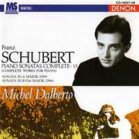 Thumbnail for the Michel Dalberto - Schubert: Complete Works for Piano, Vol. 13 link, provided by host site