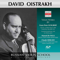 Thumbnail for the Franz Schubert - Schubert, Falla & Debussy: Violin Works link, provided by host site