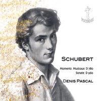 Thumbnail for the Denis Pascal - Schubert: Moments musicaux, D. 780 - Sonate, D. 960 link, provided by host site