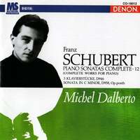 Thumbnail for the Michel Dalberto - Schubert: Piano Sonatas Complete, Vol. 12 (Complete Works for Piano) link, provided by host site