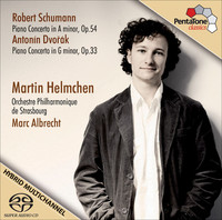 Thumbnail for the Martin Helmchen - Schumann, R. / Dvorak, A.: Piano Concertos link, provided by host site