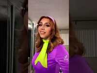Thumbnail for the Hannah Mrozak - Scooby Doo where are you?? #halloween #costume #daphne #scoobydoo link, provided by host site