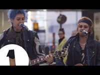 Thumbnail for the The Vamps - Secret Busker - BBC Radio 1 link, provided by host site