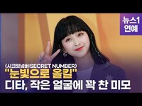 Thumbnail for the SECRET NUMBER - "눈빛으로 올킬" 시크릿넘버(SECRET NUMBER) 디타(DITA), '얼굴에 꽉 찬 미모' link, provided by host site