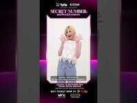 Thumbnail for the SECRET NUMBER - SECRETNUMBER first concert in Indonesia this coming September 28th✨️ #SECRETNUMBER pasSworLd link, provided by host site
