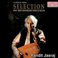 Thumbnail for the Pandit Jasraj - Selection - Pandit Jasraj - Raga Megh, Gaud Malhar, Charju Ki Malhar link, provided by host site