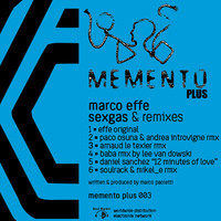 Thumbnail for the Marco Effe - Sexgas & Remixes link, provided by host site