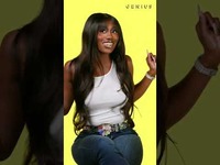 Thumbnail for the Flo Milli - Shares her favorite part on "Never Lose Me" and the love she has for her fans 💛 #Genius link, provided by host site