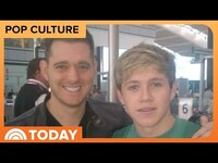Thumbnail for the Niall Horan - Shares Sweet Throwback With Michael Bublé link, provided by host site