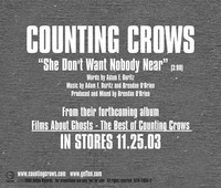 Thumbnail for the Counting Crows - She Don't Want Nobody Near link, provided by host site