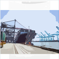 Thumbnail for the White Noise for Absolute Sleep - Shipping Yard Sounds for Background Sound and White Noise link, provided by host site