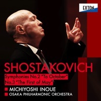 Thumbnail for the Michiyoshi Inoue - Shostakovich: Symphony No.2 & 3 link, provided by host site