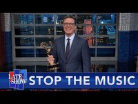 Thumbnail for the Stephen Colbert - Stephen's Show Won An Emmy! But Our Democracy Is Still In Big Trouble link, provided by host site