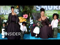 Thumbnail for the Rihanna - Shows Off Baby Bump With Sons RZA and Riot | E! Insider link, provided by host site