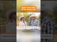 Thumbnail for the Shania Twain - Shows off her country flair with Jeff. #tms #themorningshowca #shania link, provided by host site