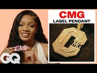 Thumbnail for the Glorilla - Shows Off Her Insane Jewelry Collection | On the Rocks | GQ link, provided by host site