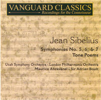 Thumbnail for the Utah Symphony Orchestra - Sibelius: Tone Poems & Symphonies 5 - 7 link, provided by host site
