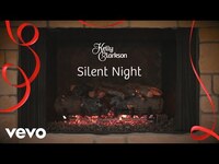 Thumbnail for the Kelly Clarkson - Silent Night (Wrapped In Red - Fireplace Version) link, provided by host site