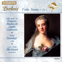 Thumbnail for the Simon Standage - Simon Standage Plays Leclair, Duphly, Guillemain & Forqueray Violin Sonatas link, provided by host site
