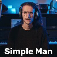Thumbnail for the Melodicka Bros - Simple Man (Prog Rock) link, provided by host site