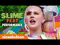 Thumbnail for the JoJo Siwa - Sings at SlimeFest 2019 😍 | Nick link, provided by host site