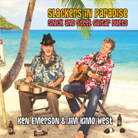 Thumbnail for the Ken Emerson - Slackers in Paradise: Slack and Steel Guitar Duets link, provided by host site