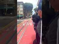 Thumbnail for the The Cat Empire - Some of the gang had never done the iconic cable car ride in San Fran, so had to do it! link, provided by host site