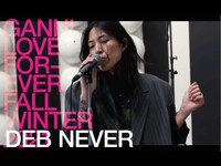 Thumbnail for the Deb Never - Someone Else / Sorry! (Live for GANNI) link, provided by host site