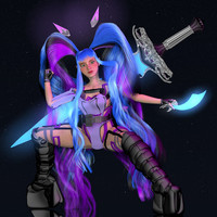 Image of Ashnikko linking to their artist page due to link from them being at the top of the main table on this page