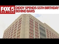 Thumbnail for the Diddy - Spends 55th birthday behind bars link, provided by host site
