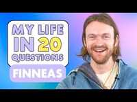 Thumbnail for the FINNEAS - Spills All In 'My Life In 20 Questions' link, provided by host site