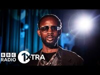 Thumbnail for the Black Sherif - Spiritual (Burna Boy) in the 1Xtra Live Lounge @BlackSherifMusic @BurnaBoy link, provided by host site