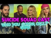 Thumbnail for the Suicide - SQUAD: Cast play 'who would you call...?' quiz link, provided by host site