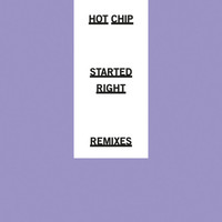 Thumbnail for the Hot Chip - Started Right (Remixes) link, provided by host site