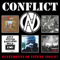 Thumbnail for the Conflict - Statements Of Intent 1982-87 link, provided by host site