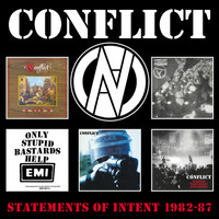Thumbnail for the Conflict - Statements Of Intent 1982-87 link, provided by host site