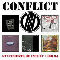 Thumbnail for the Conflict - Statements Of Intent 1988-94 link, provided by host site