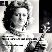 Thumbnail for the Theodora Geraets - Stephan: Musik für geige und orchester link, provided by host site
