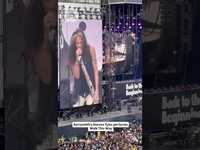 Thumbnail for the Aerosmith - Steven Tyler Performs "Walk This Way" #Shorts link, provided by host site