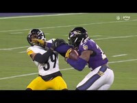 Thumbnail for the King Henry - Stiff-arm dumps Fitzpatrick to ground on 34-yard run link, provided by host site