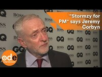 Thumbnail for the Stormzy - GQ Awards 2017: "Stormzy for PM" says Jeremy Corbyn link, provided by host site