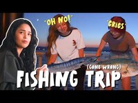 Thumbnail for the Valkyrae - Streamers Vs Fishing link, provided by host site