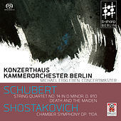 Thumbnail for the Konzerthaus Kammerorchester Berlin - String Quartet No. 14 in D Minor, D. 810 / Chamber Symphony Op. 110a link, provided by host site