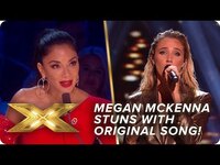Thumbnail for the Megan McKenna - STUNS with empowering original 'Stronger' | Live Week 2 | X Factor: Celebrity link, provided by host site