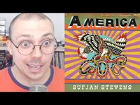 Thumbnail for the Anthony Fantano - Sufjan Stevens - "America" TRACK REVIEW link, provided by host site