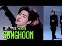 Thumbnail for the Enhypen - [UNFILTERED CAM] SUNGHOON(성훈) 'Bad Desire (With or Without You)' 4K | STUDIO CHOOM ORIGINAL link, provided by host site